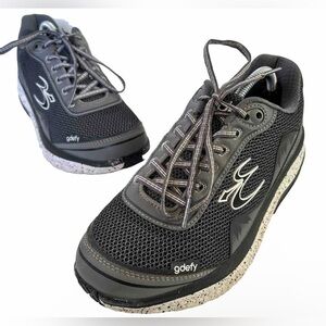 Gravity Defyer Gdefy Men’s Sz 8 Mighty Walk Shoes Gray Mesh Pain Relief Sneakers